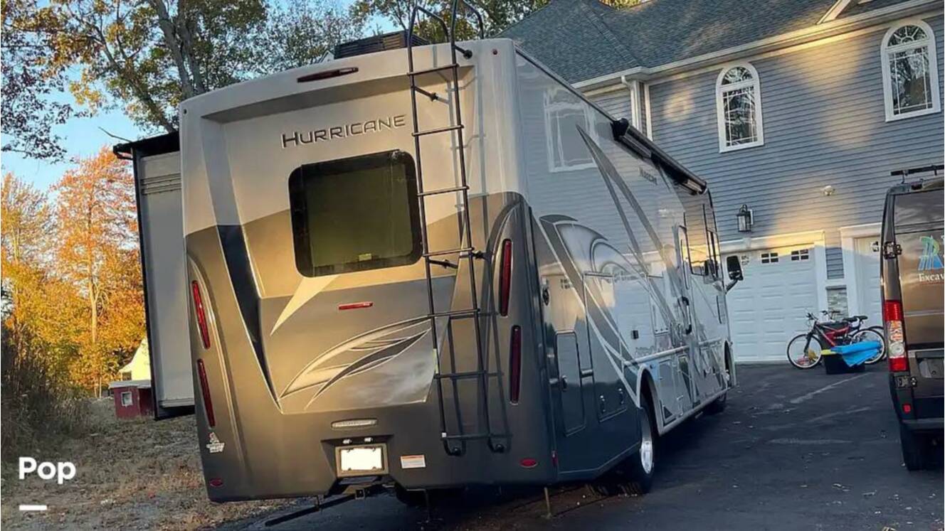 A photo of this 2023 Thor Motor Coach Hurricane 34J