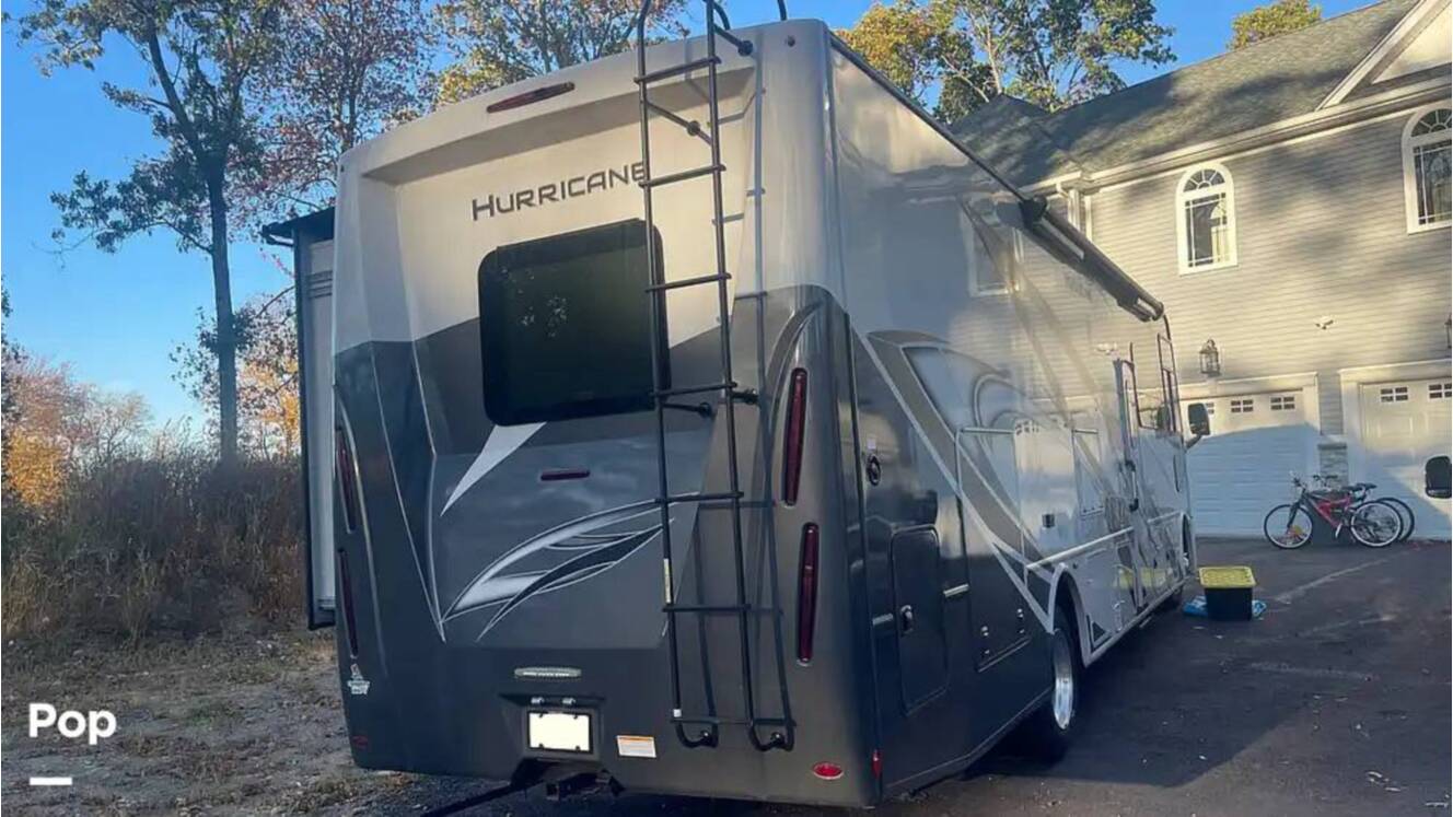 A photo of this 2023 Thor Motor Coach Hurricane 34J