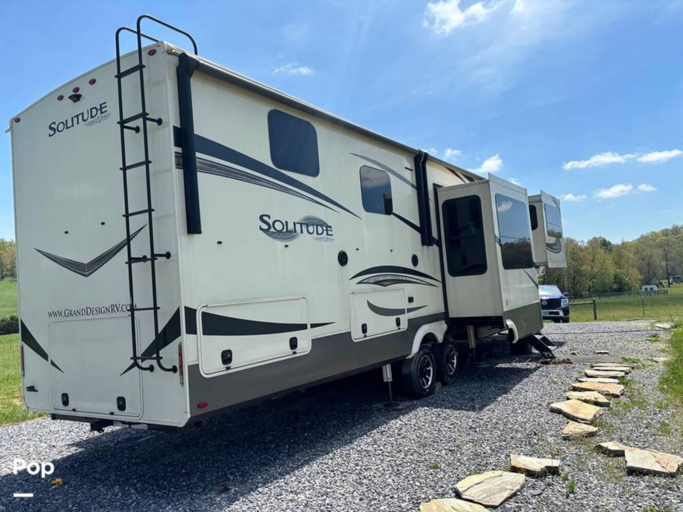 A photo of this 2021 Grand Design Solitude 380FL-R