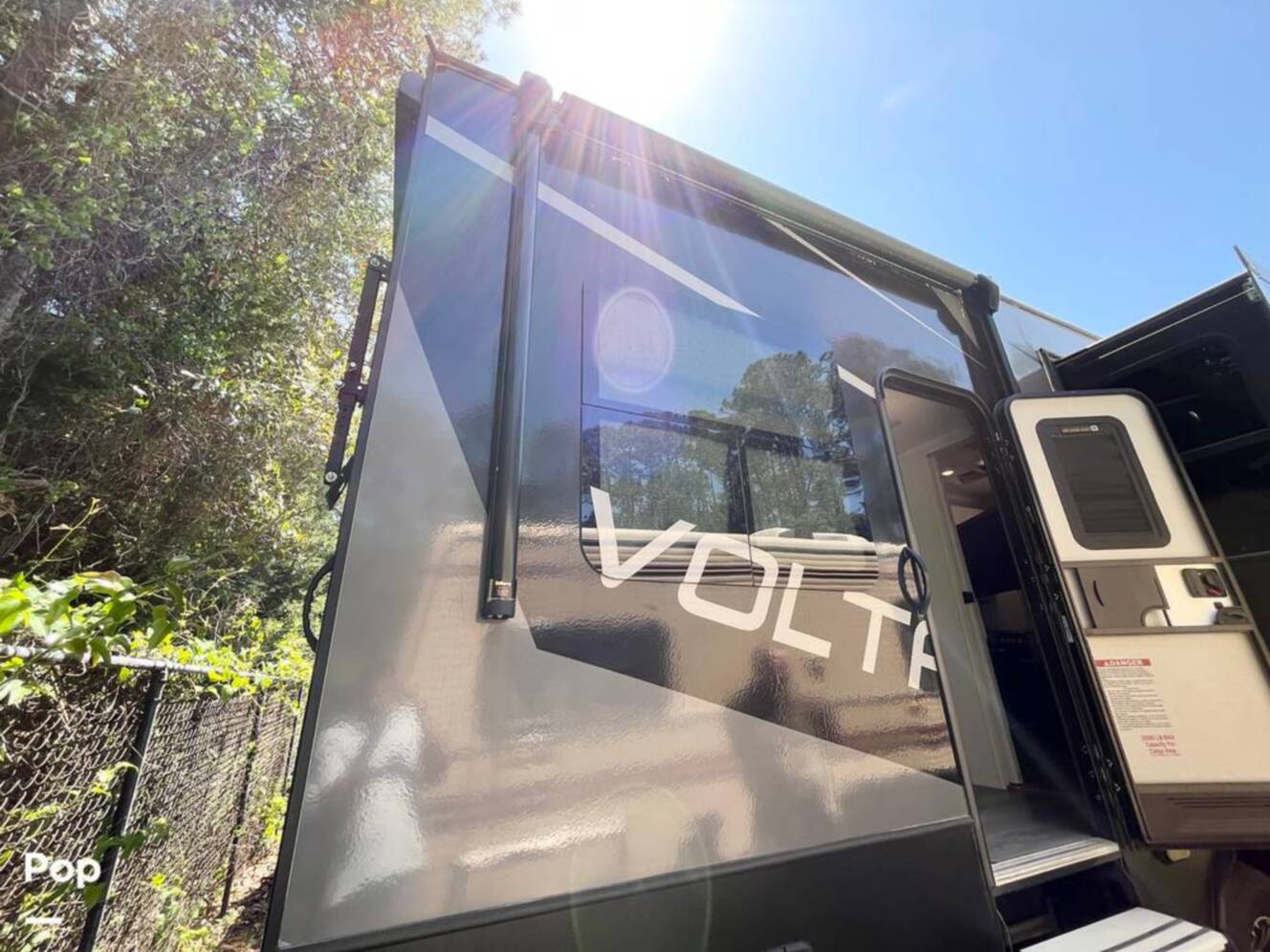 A photo of this 2021 Dutchmen Voltage 4205