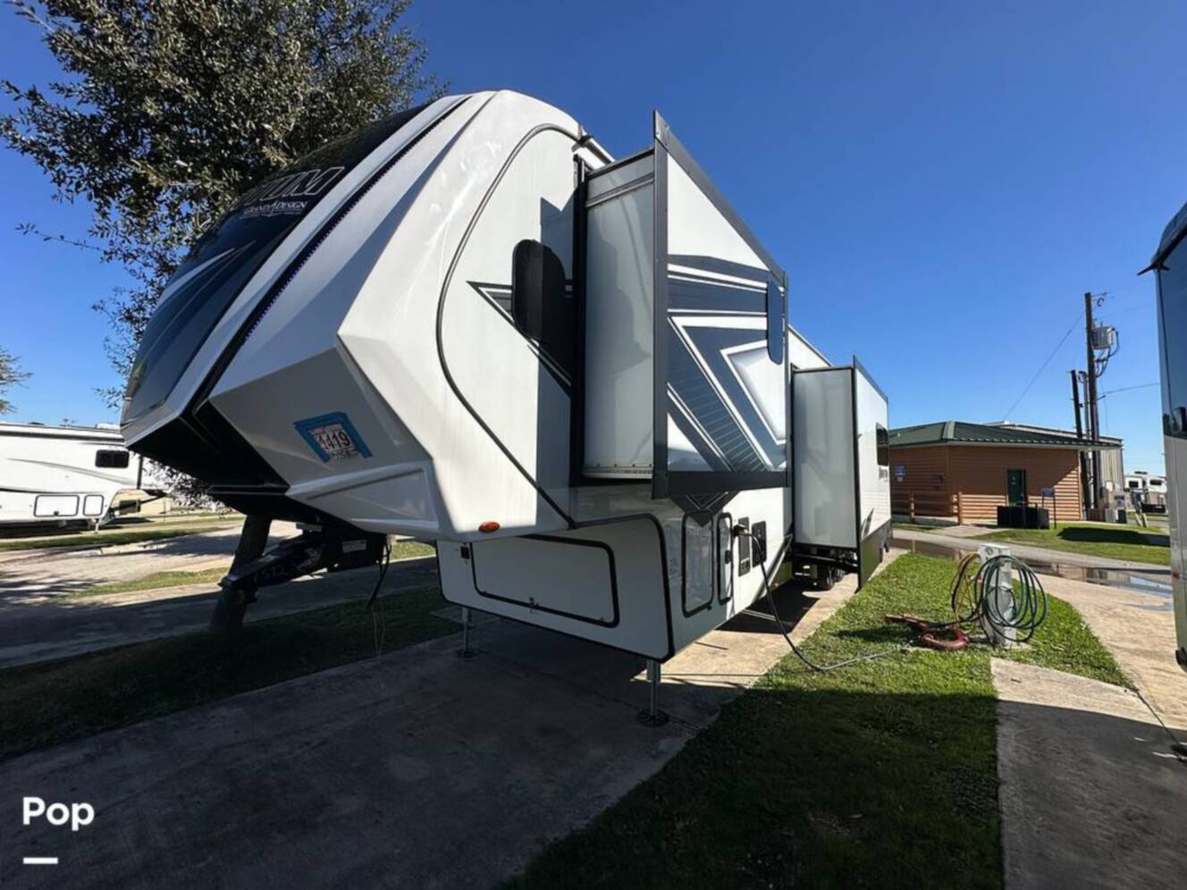 A photo of this 2024 Grand Design Momentum 395MS