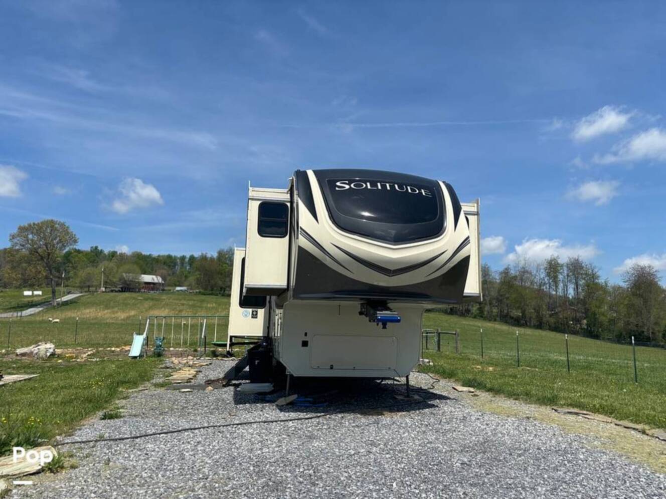 A photo of this 2021 Grand Design Solitude 380FL-R