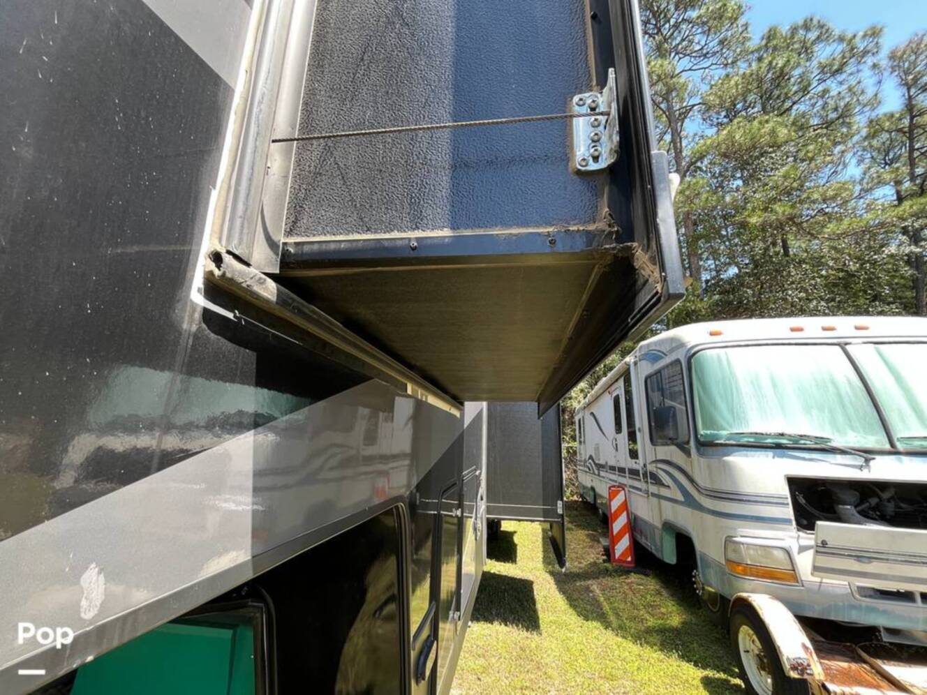 A photo of this 2021 Dutchmen Voltage 4205