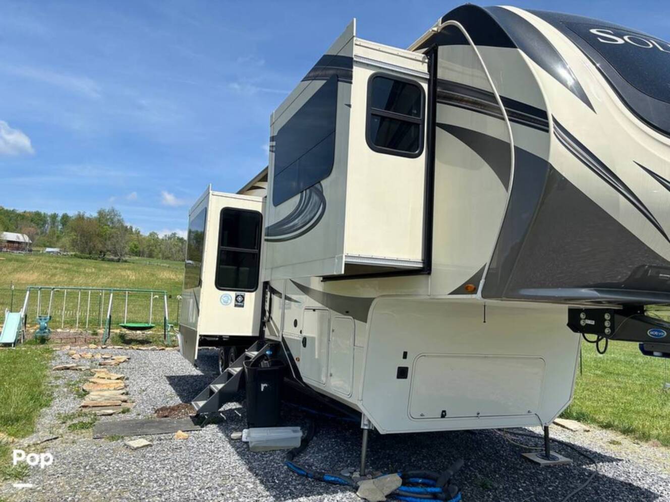 A photo of this 2021 Grand Design Solitude 380FL-R