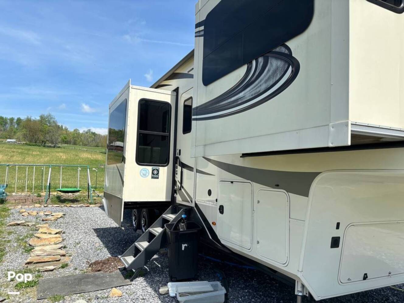 A photo of this 2021 Grand Design Solitude 380FL-R