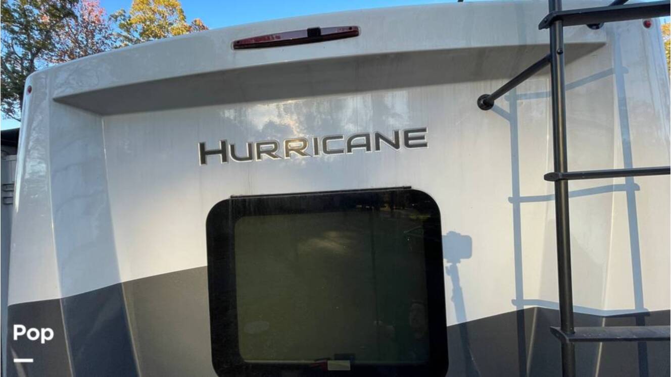 A photo of this 2023 Thor Motor Coach Hurricane 34J