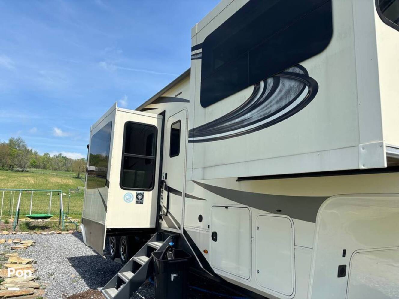 A photo of this 2021 Grand Design Solitude 380FL-R