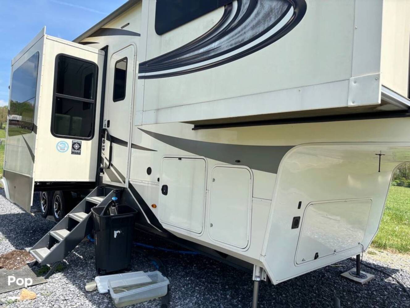 A photo of this 2021 Grand Design Solitude 380FL-R