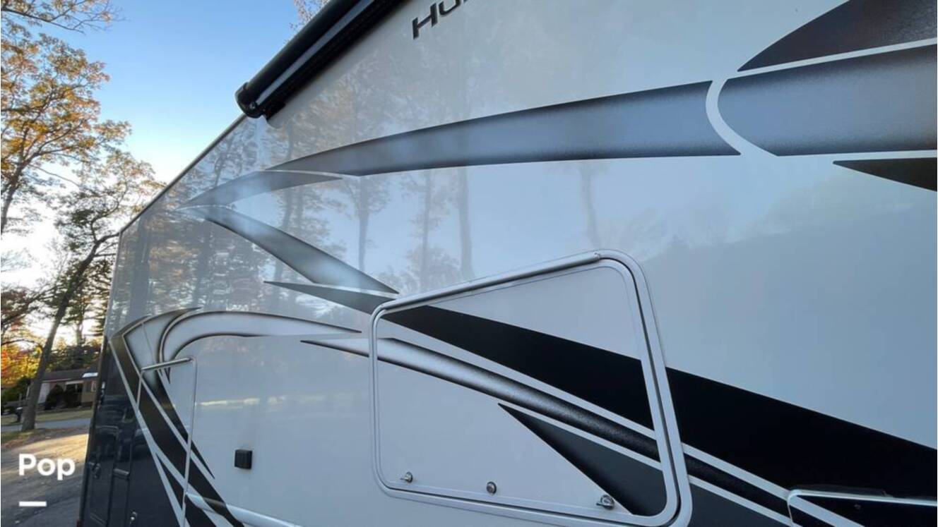 A photo of this 2023 Thor Motor Coach Hurricane 34J