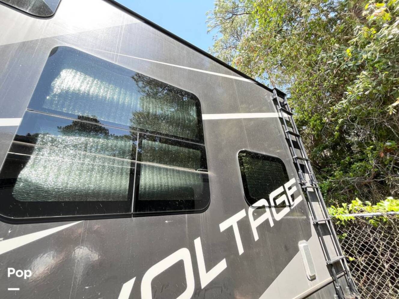 A photo of this 2021 Dutchmen Voltage 4205
