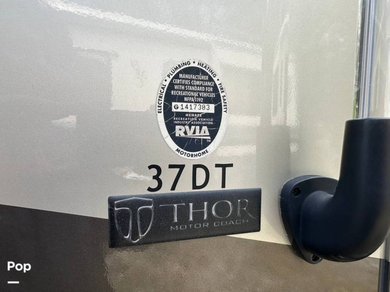 A photo of this 2013 Thor Motor Coach Challenger 37DT