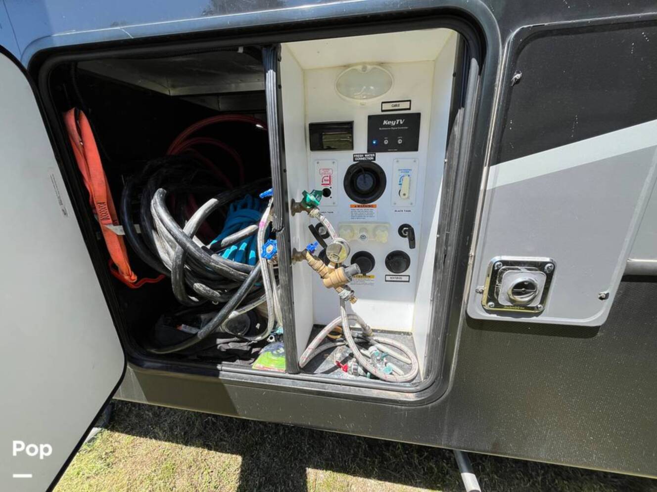 A photo of this 2021 Dutchmen Voltage 4205
