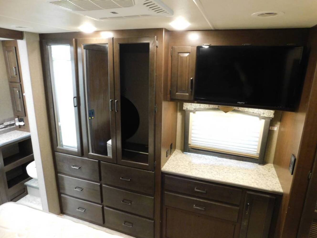 A photo of this 2020 Thor Motor Coach Hurricane 35M