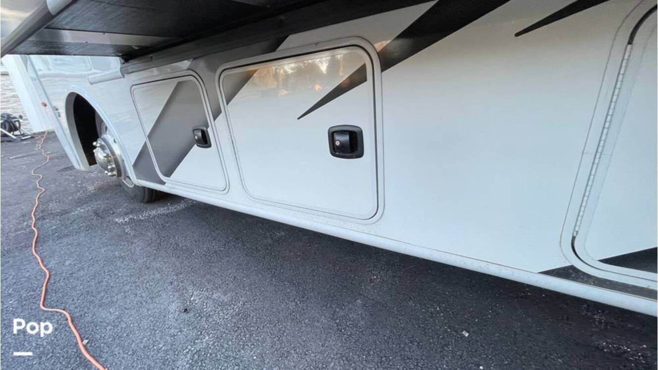 A photo of this 2023 Thor Motor Coach Hurricane 34J