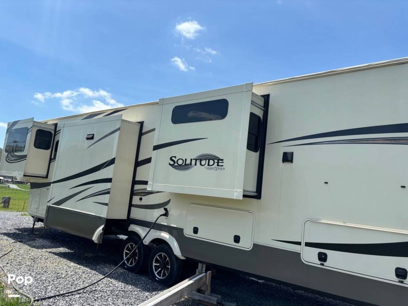 A photo of this 2021 Grand Design Solitude 380FL-R