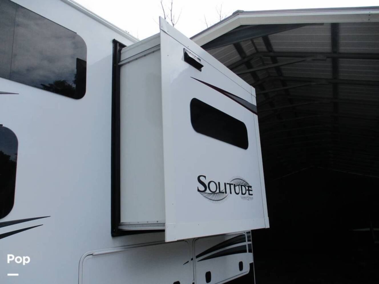 A photo of this 2022 Grand Design Solitude 390 RK
