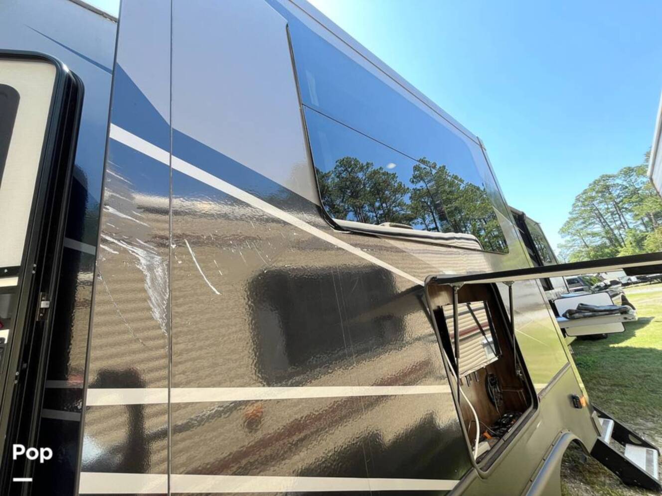 A photo of this 2021 Dutchmen Voltage 4205