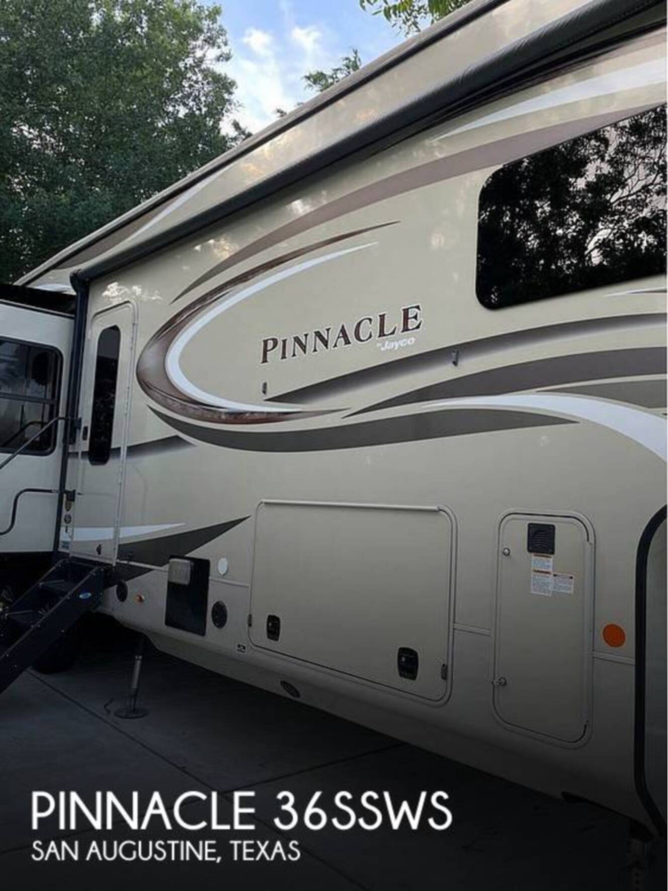 A photo of this 2019 Jayco Pinnacle 36SSWS