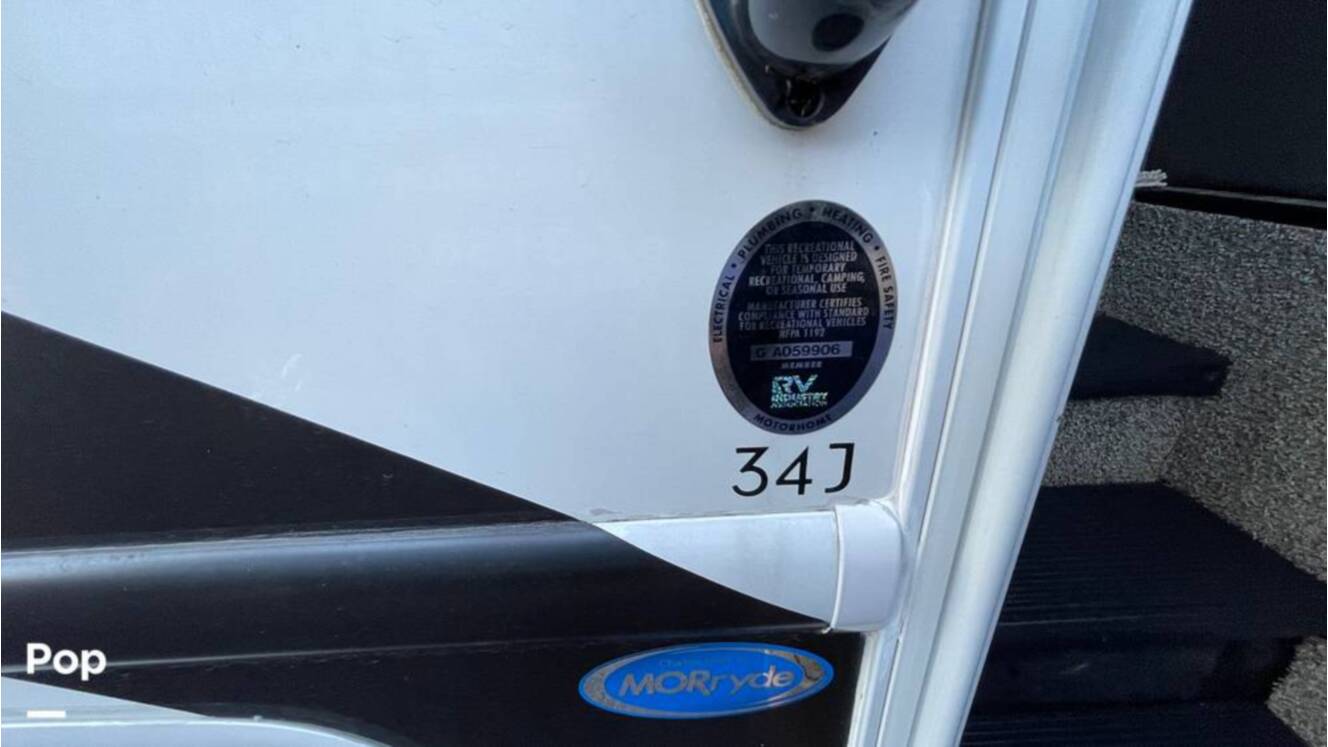 A photo of this 2023 Thor Motor Coach Hurricane 34J