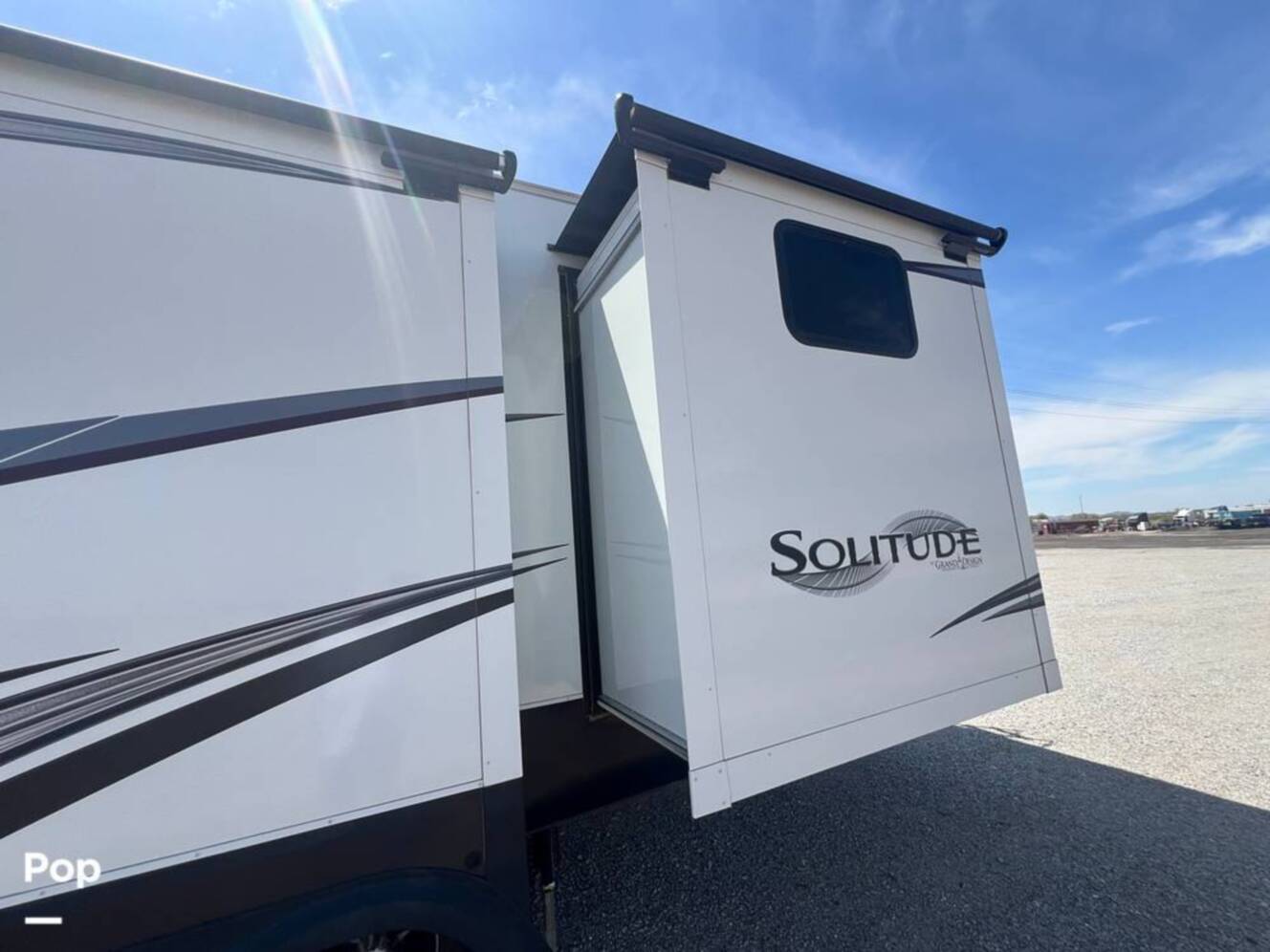 A photo of this 2022 Grand Design Solitude 3950BH