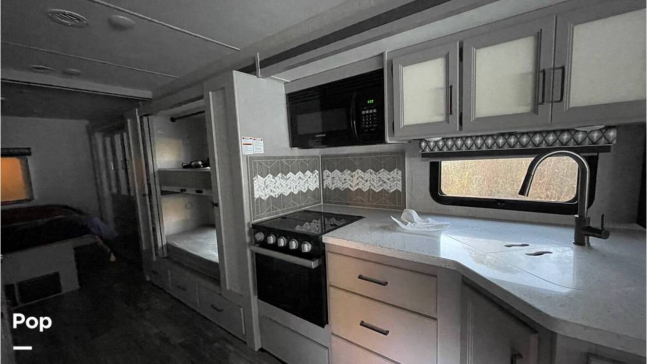 A photo of this 2023 Thor Motor Coach Hurricane 34J