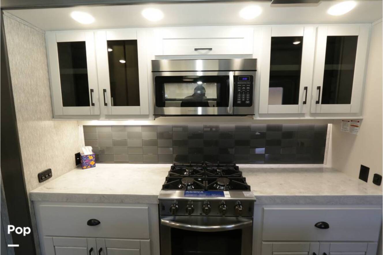 A photo of this 2022 Redwood Rv Redwood 4150RD