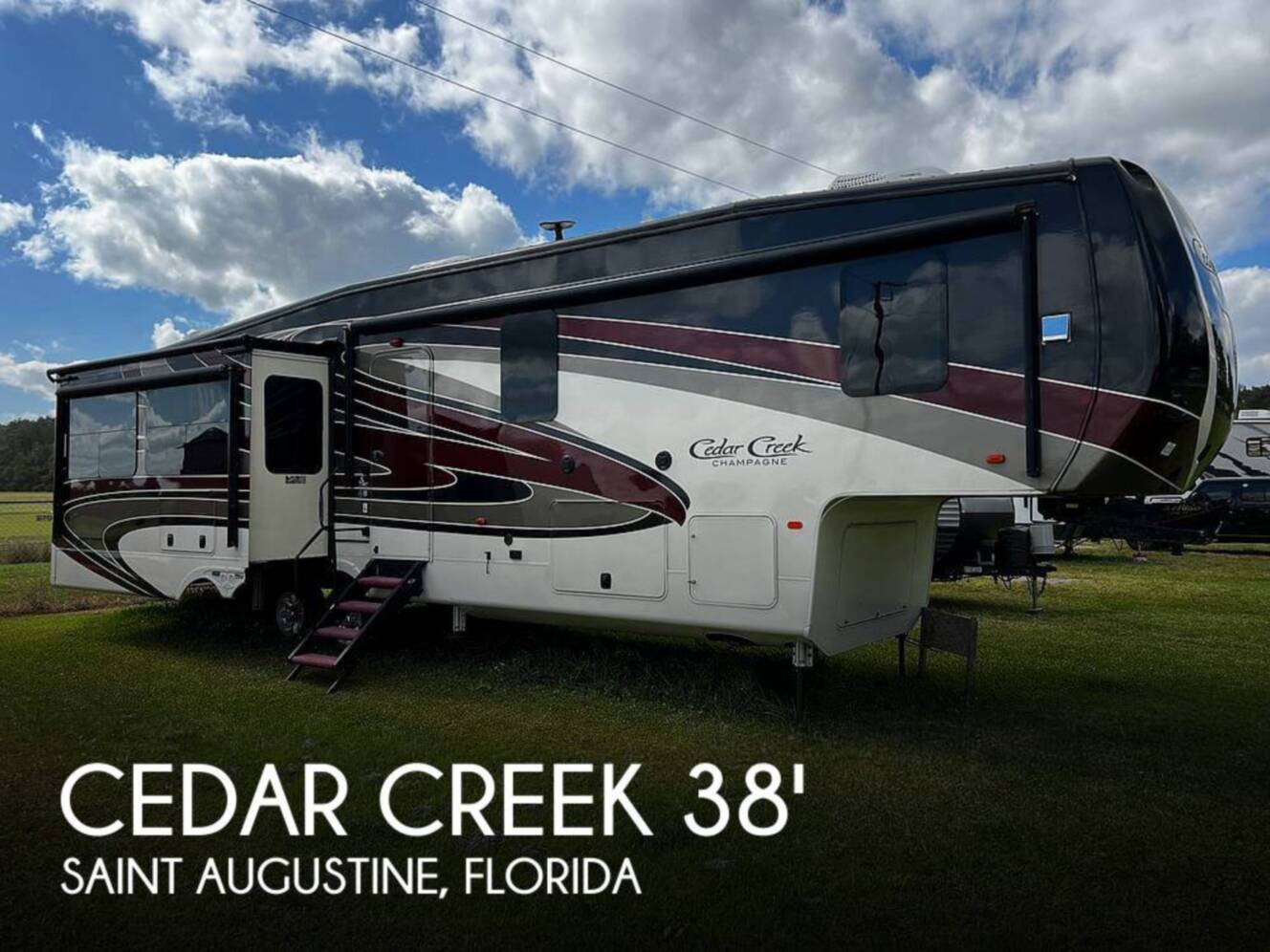 A photo of this 2019 Forest River Cedar Creek Champagne 38EL