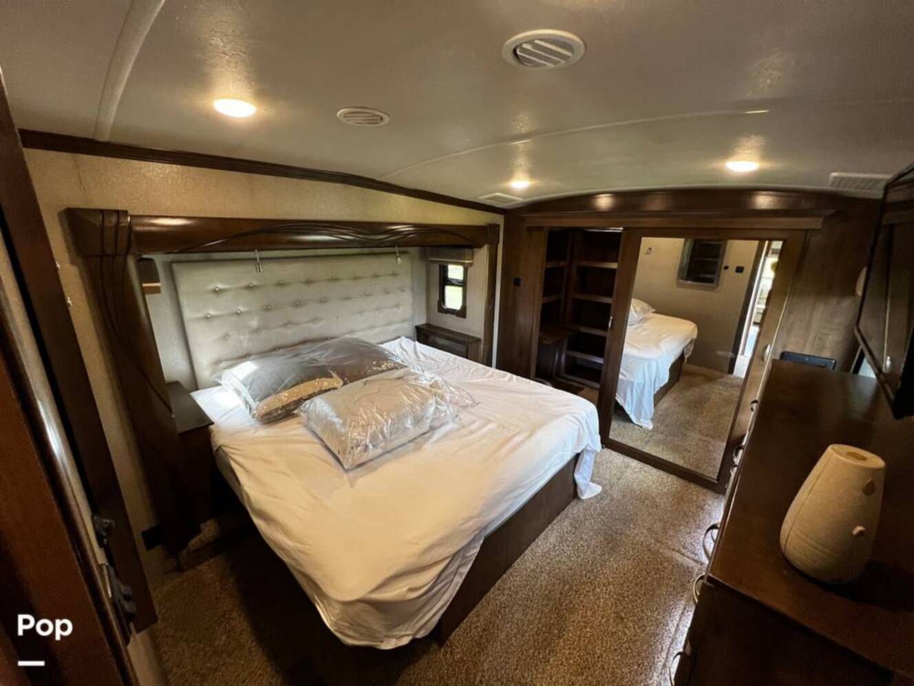 A photo of this 2019 Forest River Cedar Creek Champagne 38EL
