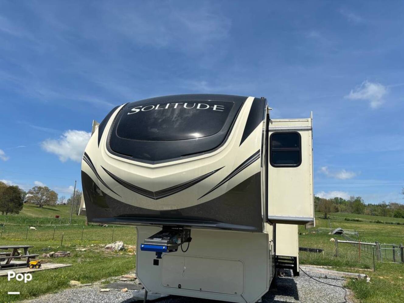 A photo of this 2021 Grand Design Solitude 380FL-R