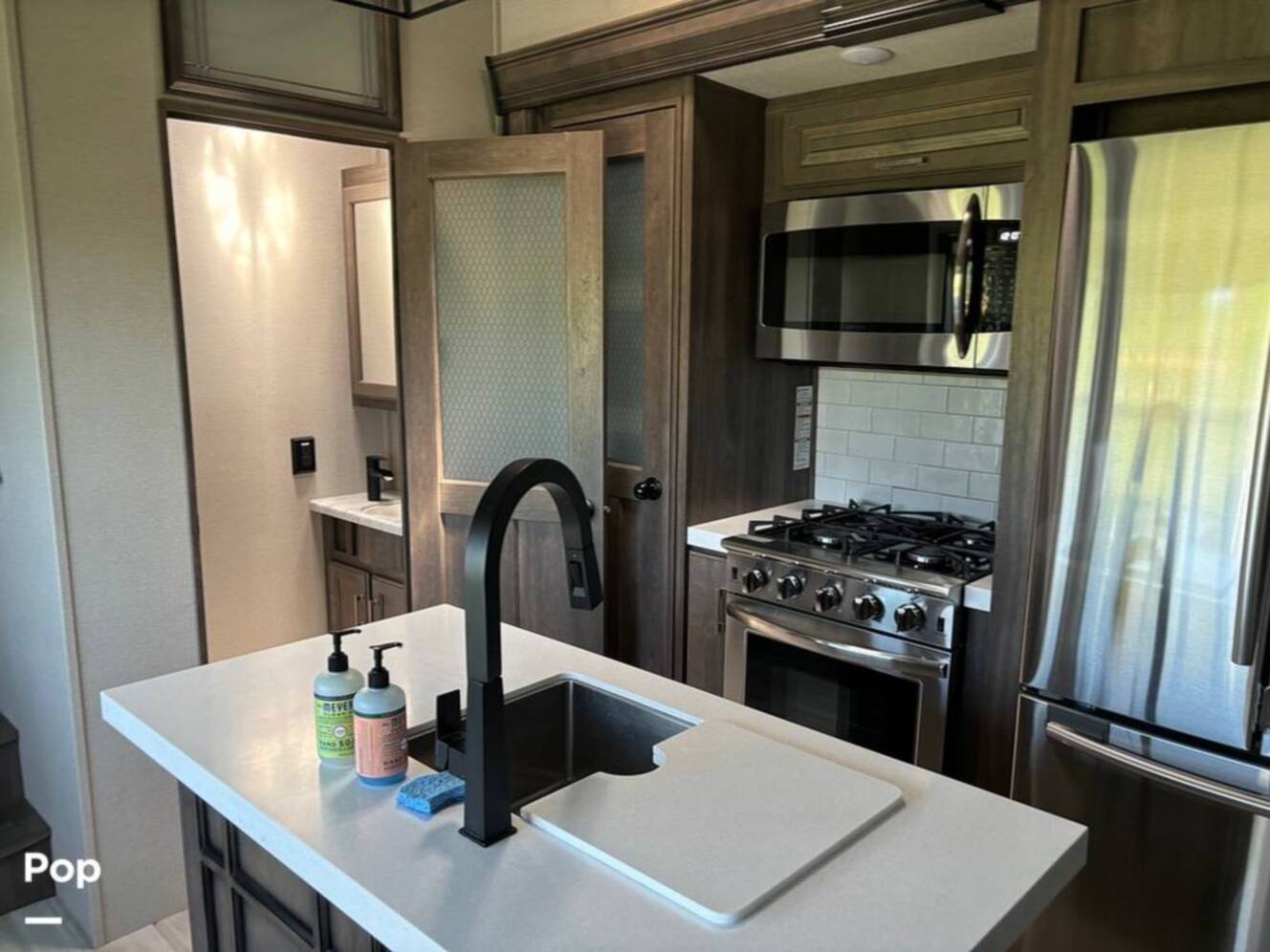 A photo of this 2021 Grand Design Solitude 380FL-R