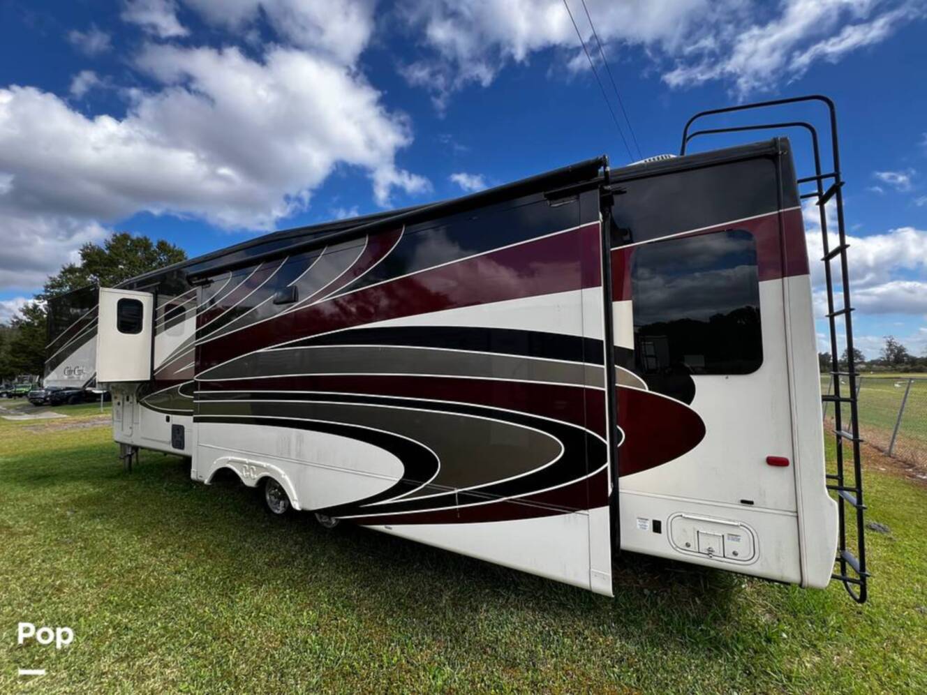 A photo of this 2019 Forest River Cedar Creek Champagne 38EL
