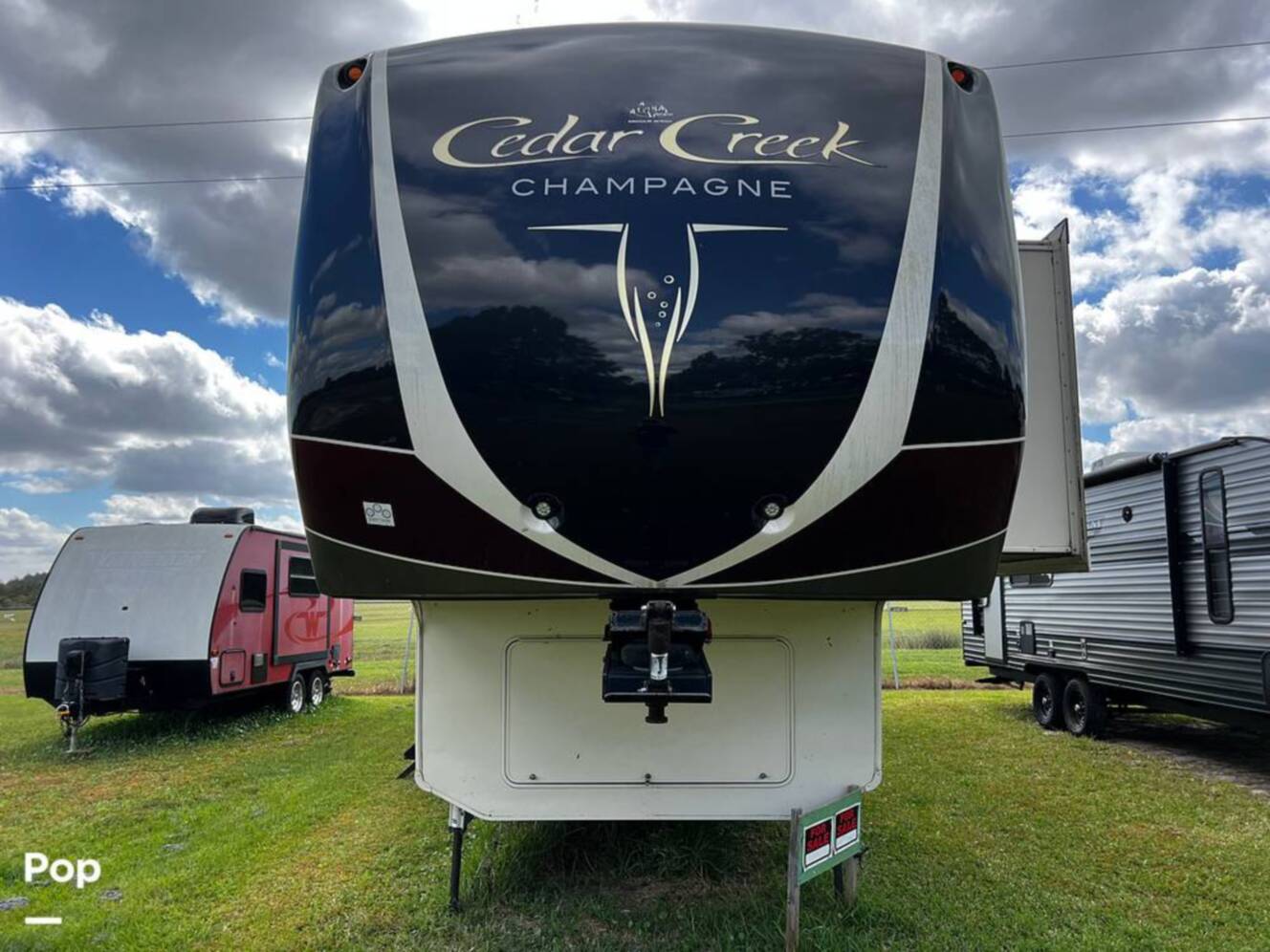 A photo of this 2019 Forest River Cedar Creek Champagne 38EL