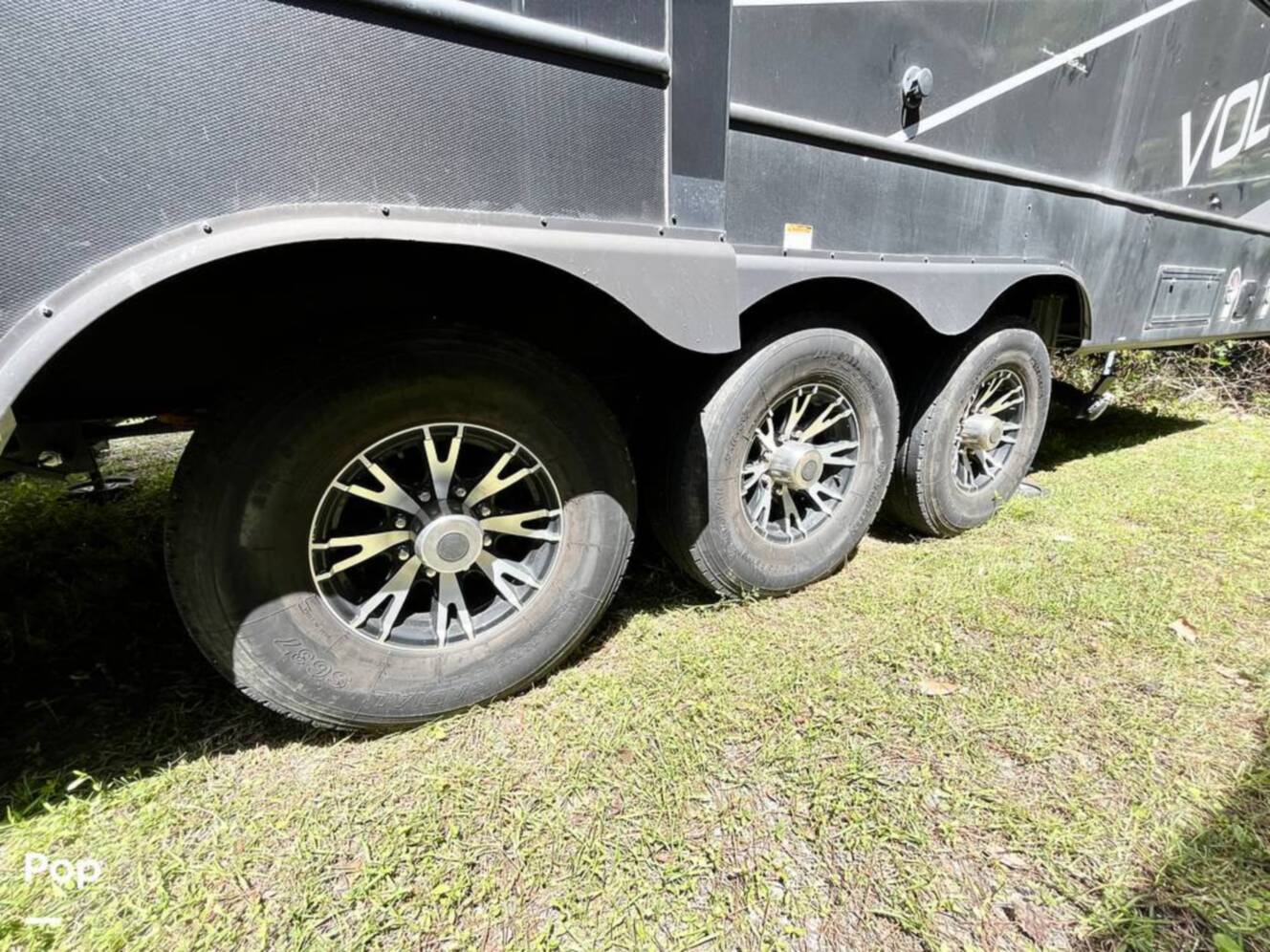 A photo of this 2021 Dutchmen Voltage 4205