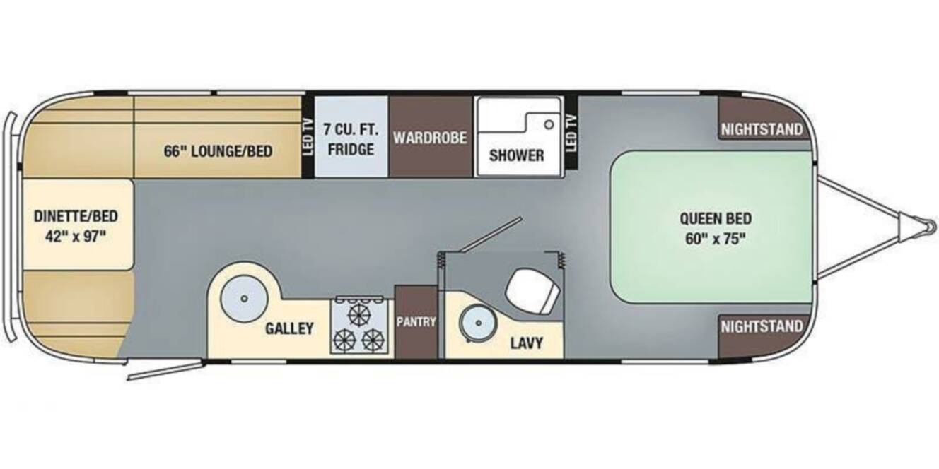 A photo of this 2018 Airstream Airstream International Signature 27FB