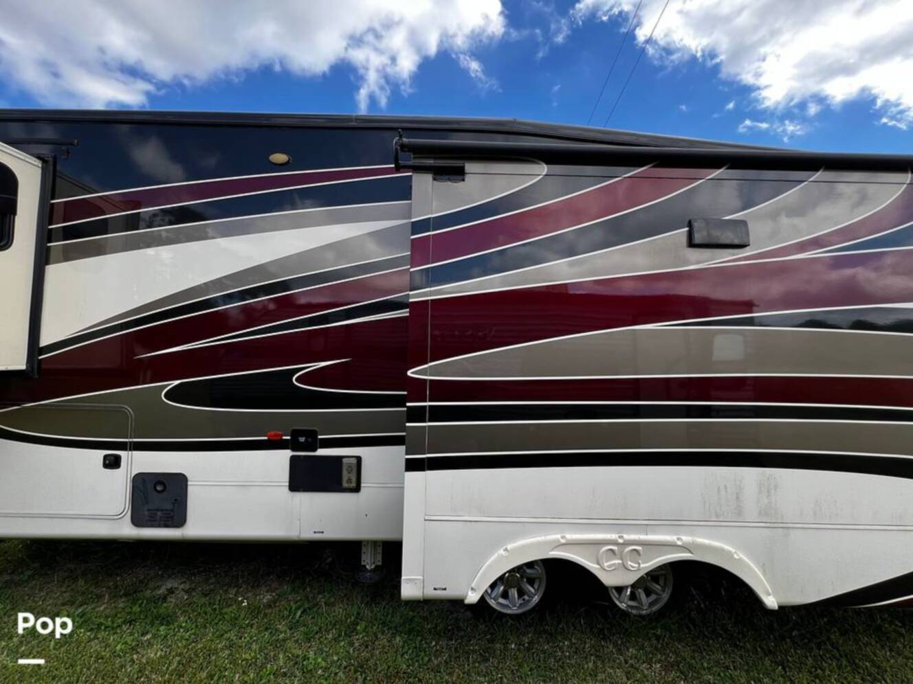 A photo of this 2019 Forest River Cedar Creek Champagne 38EL