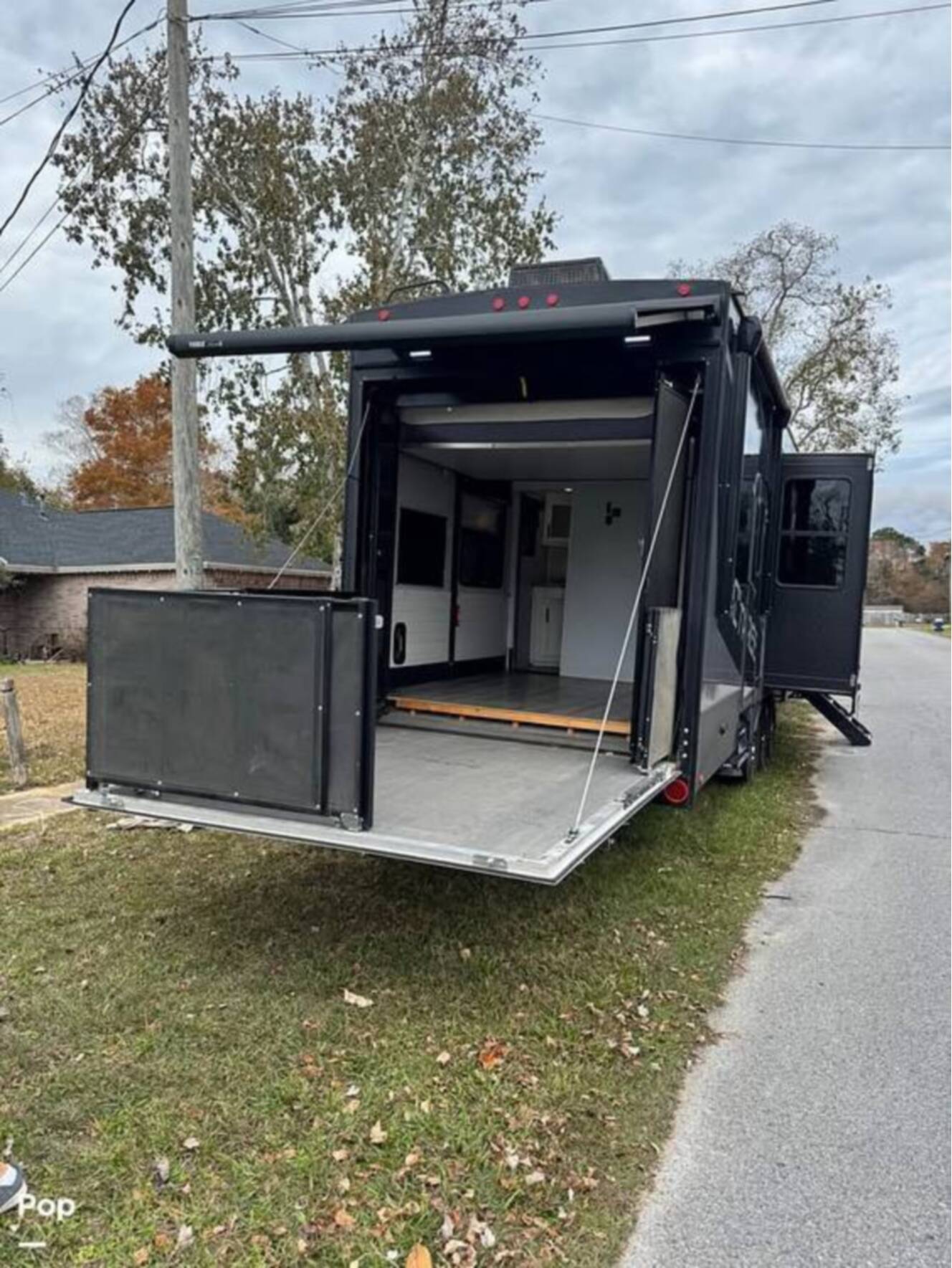 A photo of this 2021 Dutchmen Voltage 4205