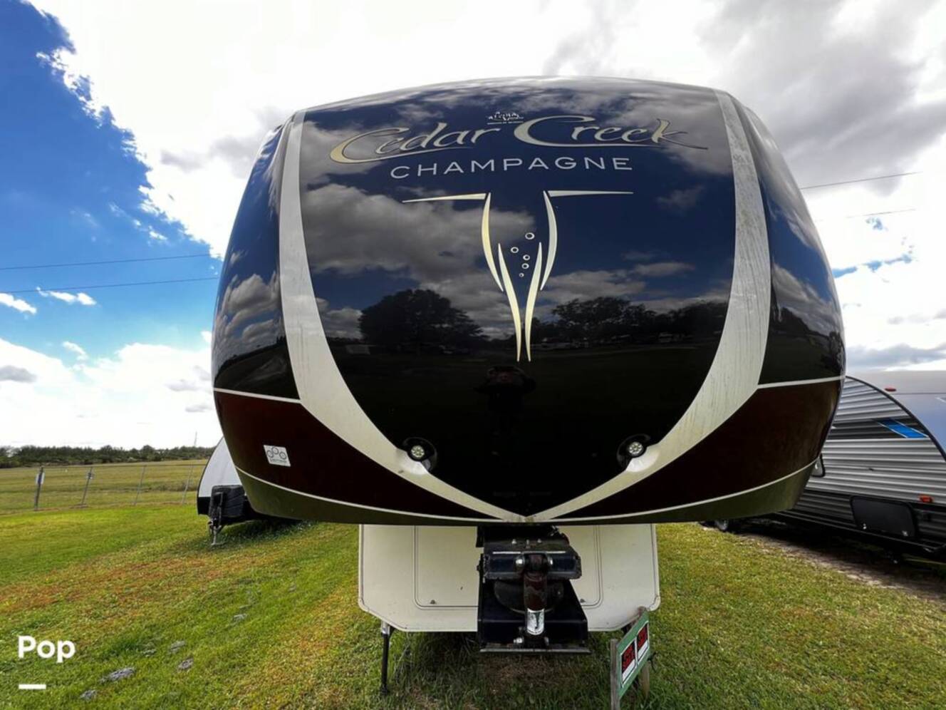 A photo of this 2019 Forest River Cedar Creek Champagne 38EL