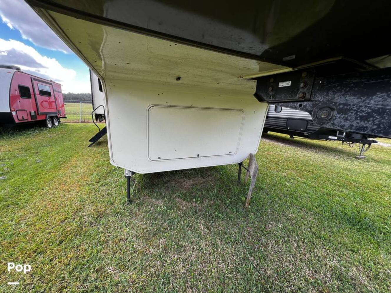 A photo of this 2019 Forest River Cedar Creek Champagne 38EL