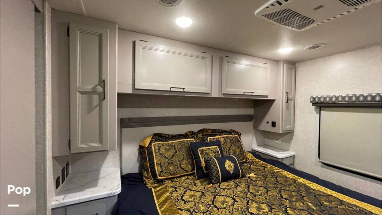 A photo of this 2023 Thor Motor Coach Hurricane 34J