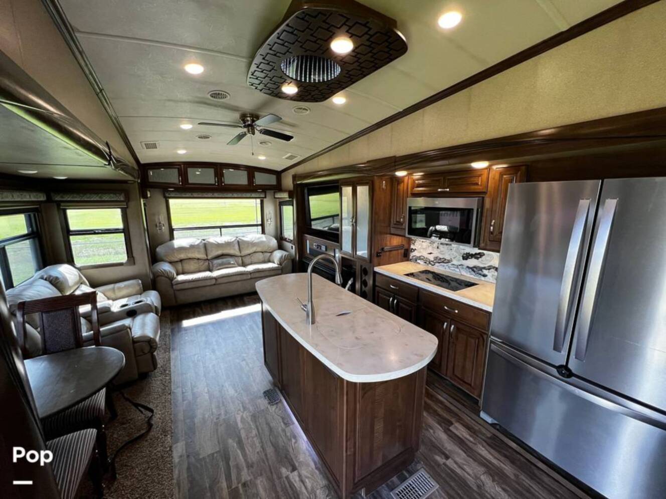 A photo of this 2019 Forest River Cedar Creek Champagne 38EL