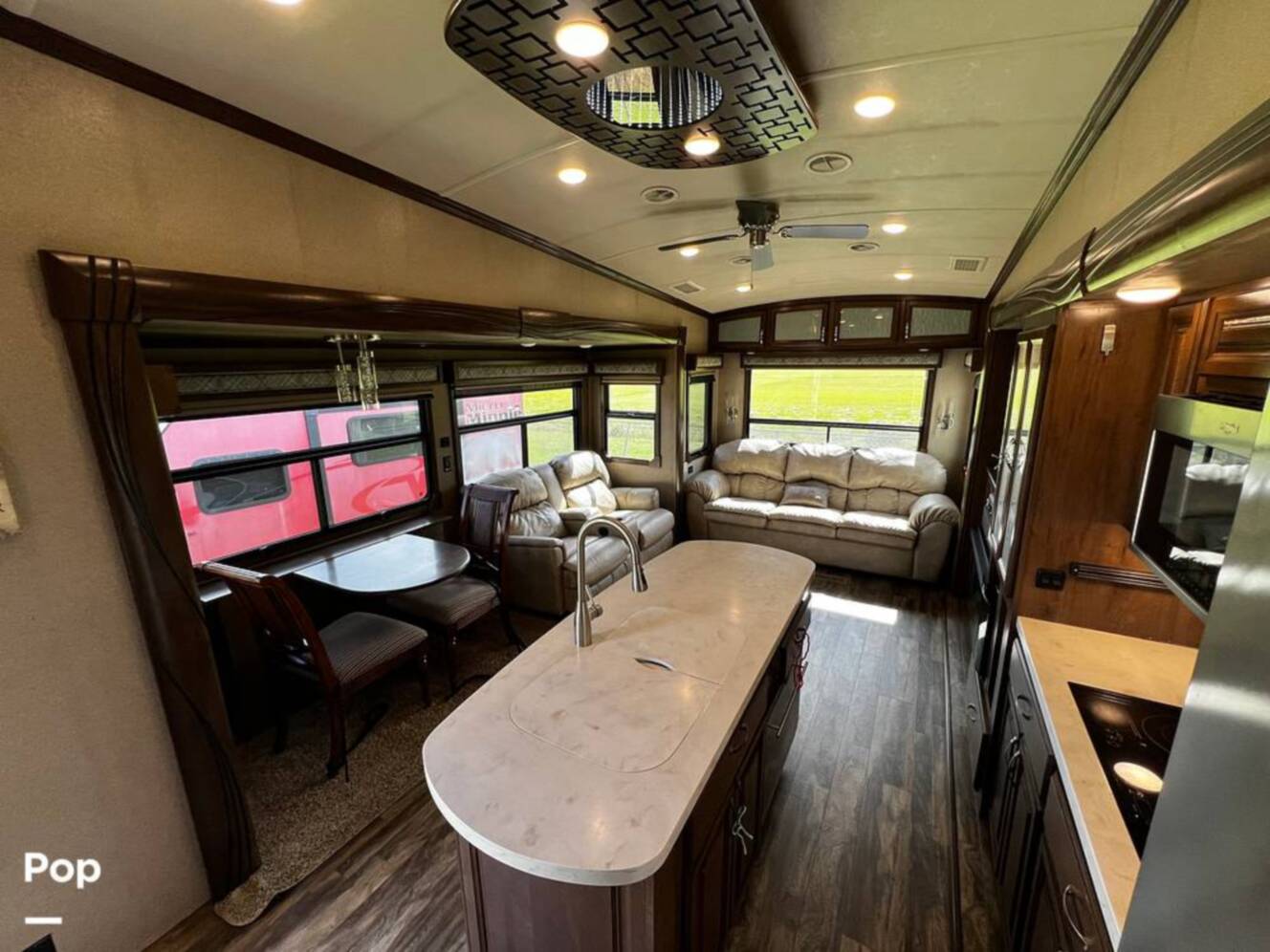 A photo of this 2019 Forest River Cedar Creek Champagne 38EL