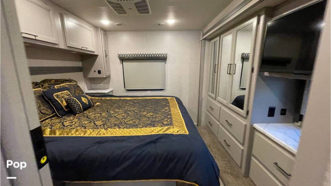A photo of this 2023 Thor Motor Coach Hurricane 34J