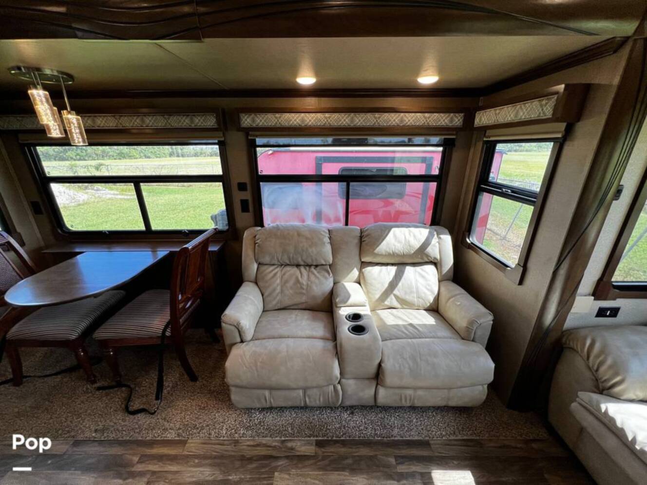 A photo of this 2019 Forest River Cedar Creek Champagne 38EL