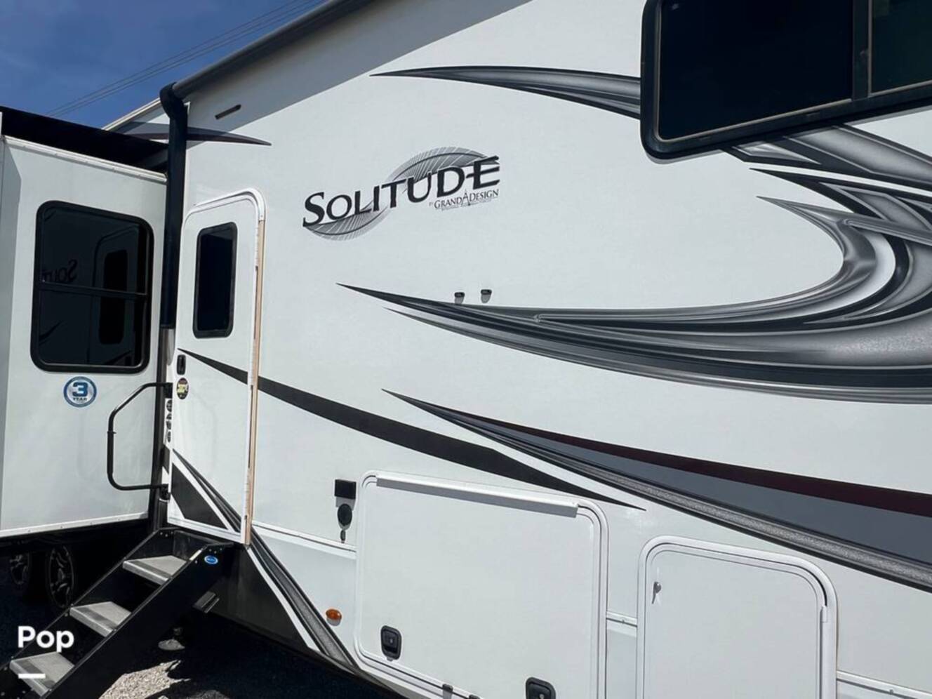 A photo of this 2022 Grand Design Solitude 3950BH