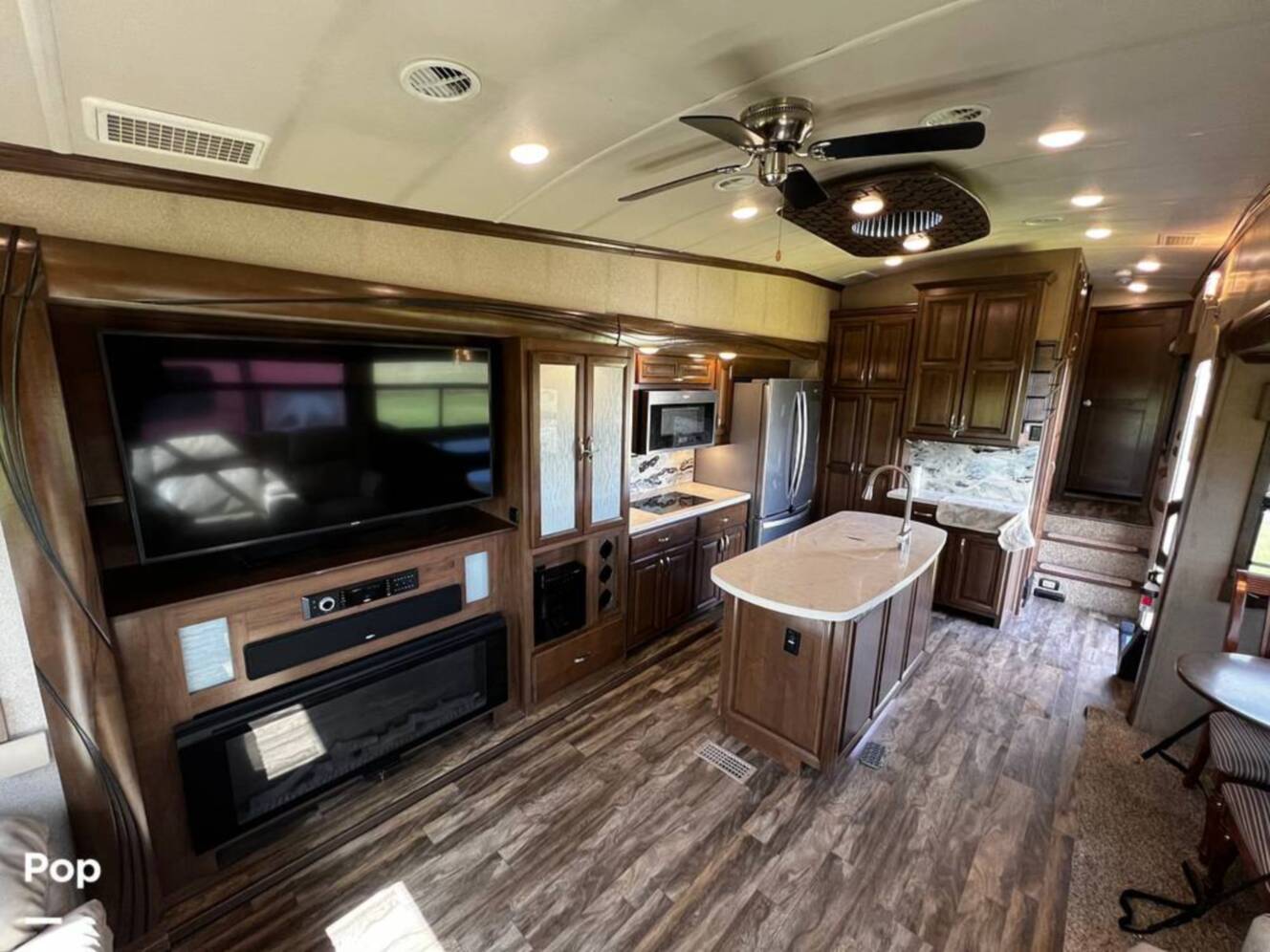 A photo of this 2019 Forest River Cedar Creek Champagne 38EL