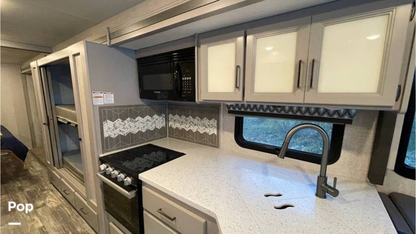 A photo of this 2023 Thor Motor Coach Hurricane 34J