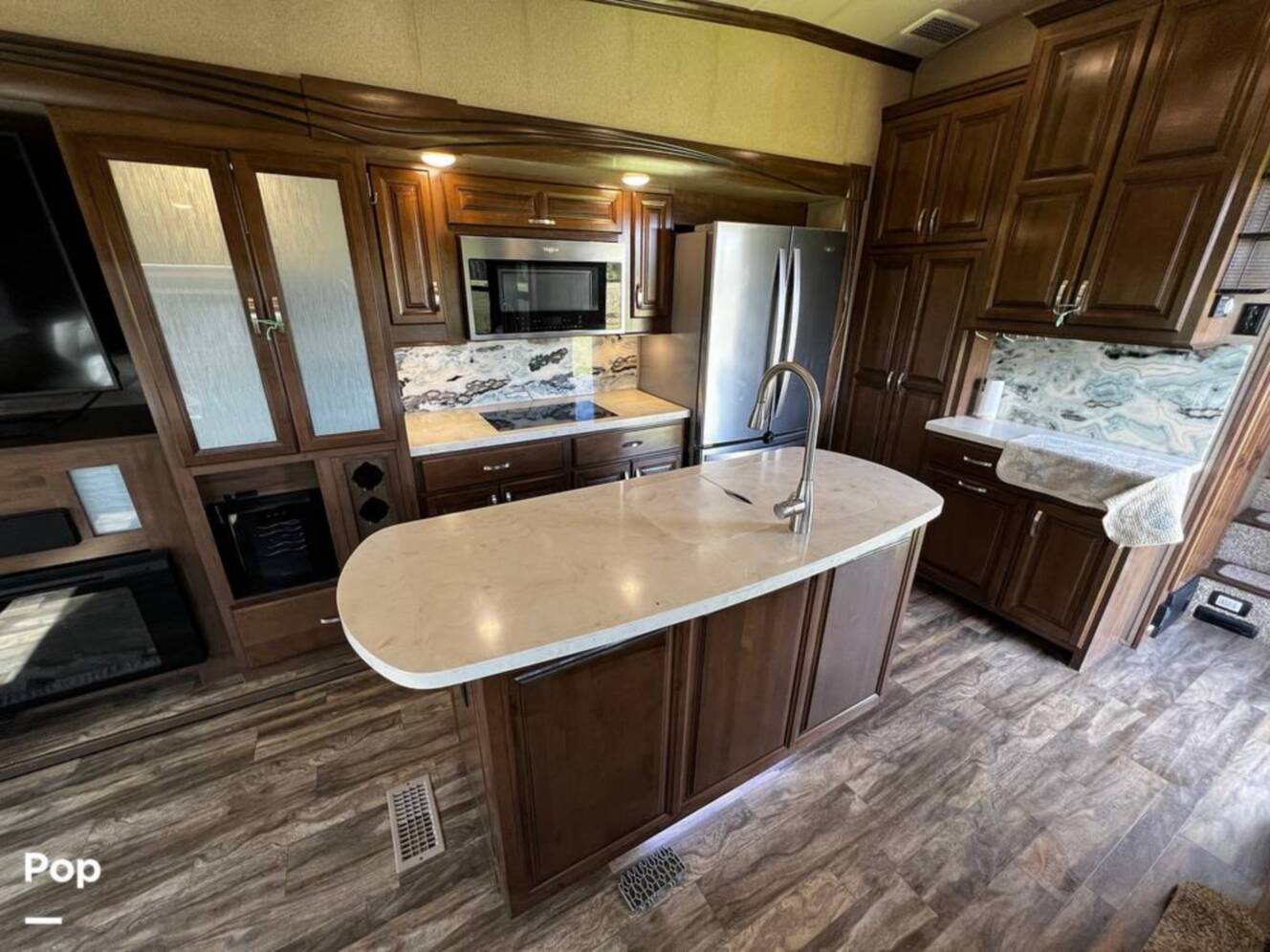 A photo of this 2019 Forest River Cedar Creek Champagne 38EL