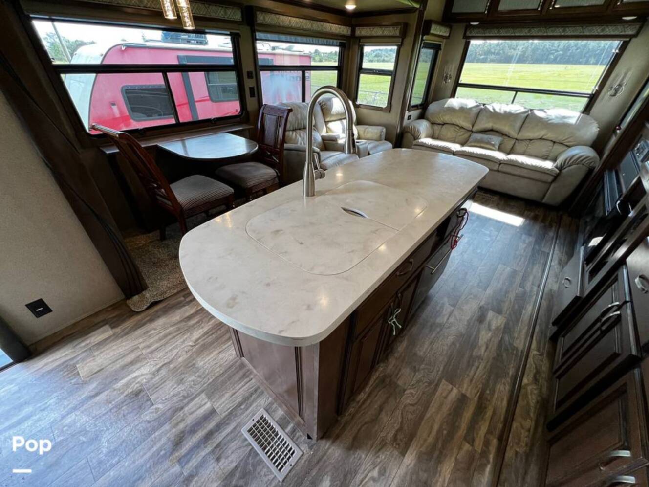 A photo of this 2019 Forest River Cedar Creek Champagne 38EL