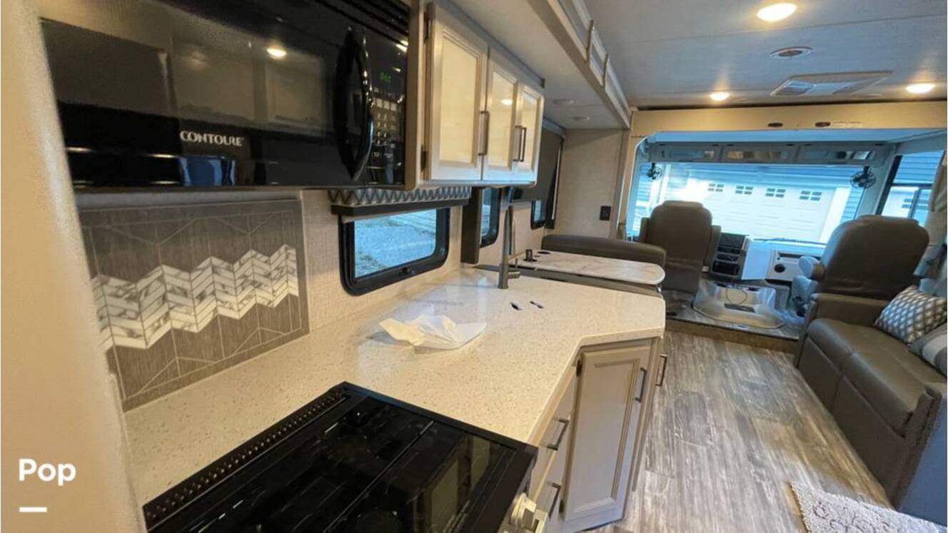 A photo of this 2023 Thor Motor Coach Hurricane 34J