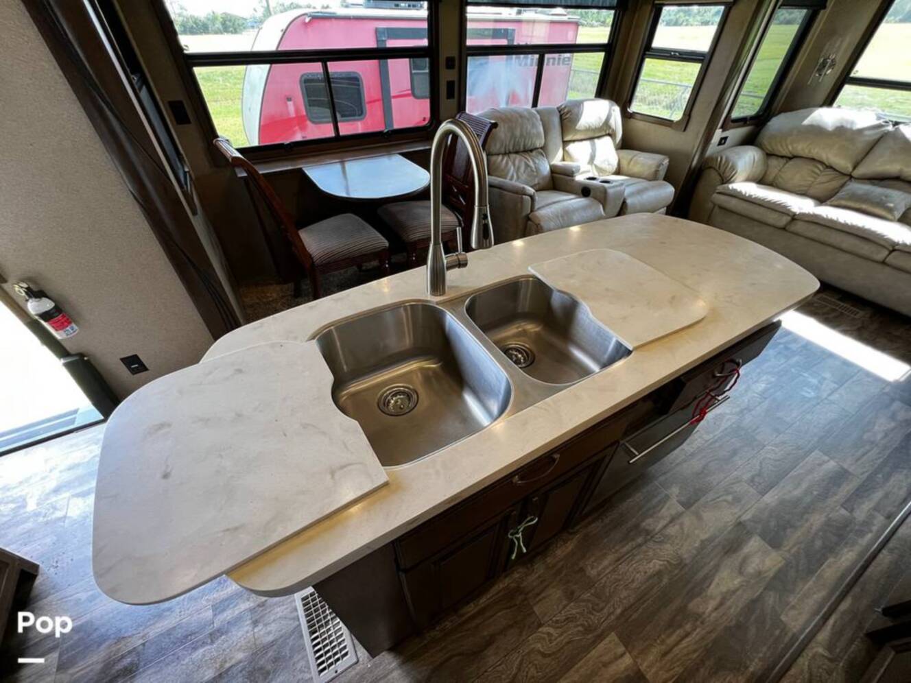 A photo of this 2019 Forest River Cedar Creek Champagne 38EL